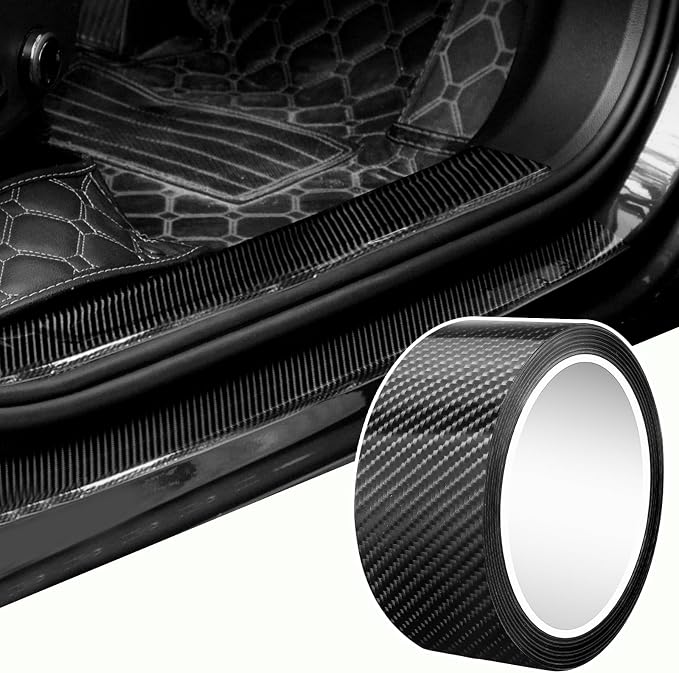 Storystore Car Door Edge Guard, 2 in x 33 Ft Black Door Edge Protector | Self-Adhesive Protective Strip for Door Edges, Door Sills, Bumpers, Scratch and Chip Protection by Storystore