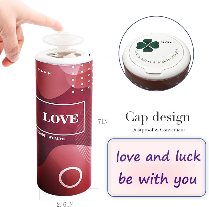 CLOVER Travel Tissues 3-Ply Facial Tissues & Car Tissues - Compact Tissue Canister for Cup Holder, Office, Bedroom, Vanity (Lition Pack of 4) - Image 6
