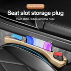 Stacool [2026 Upgrade] 2PCS Car Seat Gap Filler with Phone Holder,Multi-Function Car Side Seat Gap Filler for Prevent Items Falling,Universal Car Seat Organizer Car Accessories (Beige) - Image 3