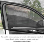 2 PCS Car Window Shades, Double-Layer Automotive Rear Side Window Sunshade Blocks UV Rays & Sun Glare, Breathable Mesh Screen Stretch Sun Protection Cover for Most SUVs - Image 5