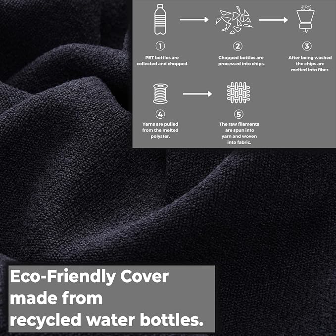 Booty Barrier 4.0 Waterproof Car Seat Cover for Sweat – Post-Workout Seat Protector for Runners, Gym, Beach & Sports – Washable, Eco-Friendly (Recycled Fabric) - Image 5