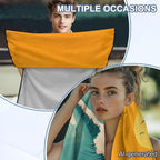 Horeset Coconut Tree Beach Towel Car Seat Cover Sweat Proof Automotive Seat Protector Universal Fit for Car Seat, Yoga, Travel, Multi-Use for SUV Truck Sedan - Image 4