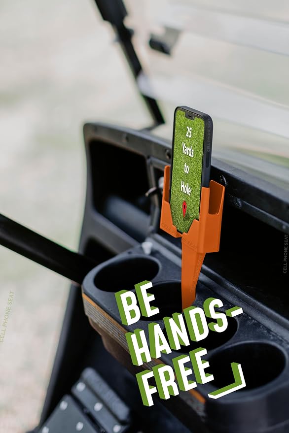 Cup Holder Phone Holder Mount for Car - Universal Adjustable Expander Cradle Hands-Free Driving - Compatible with All Smartphones iPhone Samsung Google Android Orange - Image 8