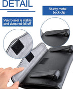 Bling Car Sun Visor Tissue Box Holder, PU Leather Car Napkin Holder, Black | Car Tissue Holder, PU Leather, with Crystal Rhinestones, Backseat Napkin Case, auto interior Accessories, for Women - Image 5