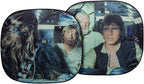 Plasticolor 003747R01 Star Wars Millennium Falcon 2-Piece Magic Car Truck SUV Spring Side Window Sunshade (Pack of 1) - Image 4