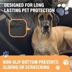 Active Pets Dog Car Seat Cover for Back Seat, Waterproof Pet Protection Hammock, SUV Truck Car Backseat Protector with Safety Features, Black - Image 6