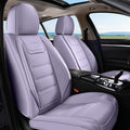 Coverado Car Seat Covers, Front Covers for Cars, Car Seat Cover Front Seats, Car Seat Protector Waterproof, Leather Car Seat Cushion, Universal Interior Covers Seat Protectors for Most Cars Purple by COVERADOAUTO