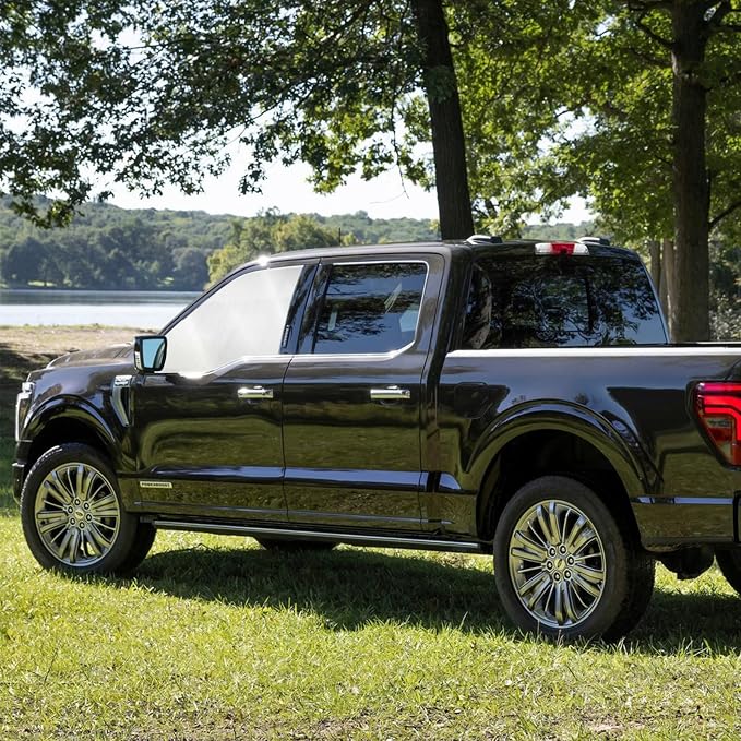 Front Side Window Sun Shade for 2010-2025 Dodge RAM 2500 3500 QuadCab CrewCab MegaCab 4Door, Foldable Window Sunshade Sun Visor Protector, Side Window Shades Blocks UV Rays Heat, Pack of 2 - Image 6