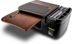 AutoExec GripMaster Car Desk for Your Vehicle Workstation and Mobile Office, Mahogany with 400 watt Power Inverter - Image 10