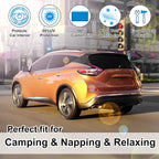 TINGLU Window Shades for Nissan Murano 2015-2024 Accessories Car Side Full Windows Rear Triangular Windshield Sun Shade Sun UV Rays & Privacy Protection for Camping,Napping,and Relaxing 8PCS - Image 6