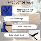 Car Seat Covers 2pcs Waterproof Towel Car Seat Cover Universal Fit for Most Trucks SUV Fitness Athletes Pets Gym and Water Sport，Blue - Image 7