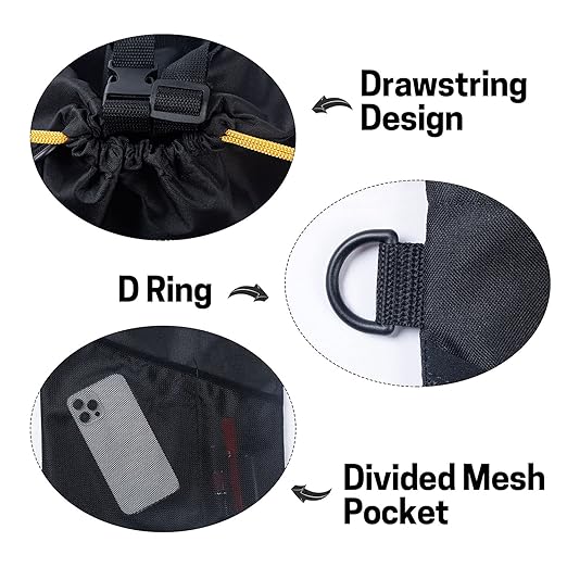 GNEGNI 2PCS Hanging Car Garbage Can - Waterproof Leakproof Trash Bag | Car Trash Can with Durable Leakproof Lining, Keeps Vehicle Clean and Neat - Image 5