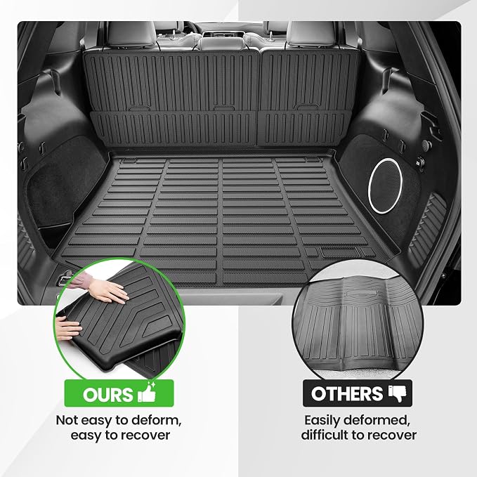 Cartist Cargo Liner for Jeep Grand Cherokee 2011-2021, All Weather Cargo Mats for Grand Cherokee Accessories, Heavy Duty TPE Trunk Mat, Car Accessories - Image 6