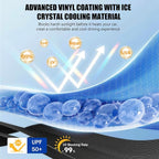 Car Windshield Sun Shade Umbrella for Ford F-250 2021-2026 | 2026 Upgraded,Custom-Fit Umbrella Sunshade,Easy Install,UV Protection & Heat Reflective,Keep Interior Cooler with Storage Bag - Image 4