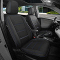 FREESOO Custom Leather Seat Covers for Toyota Corolla L LE Series 2014-2019 | Sedan, Full Set, Waterproof, Airbag Compatible, Scratch-resistant, Anti-slip, Protector Cushion, Durable Material, Easy-clean by FREESOO