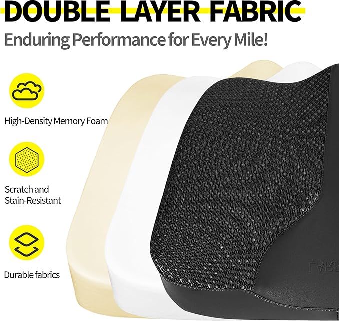 Car Seat Cushion, Comfort Memory Foam Seat Cushion for Driving - Image 2