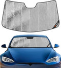 Pigenius Windshield Sunshade for Tesla Model S 2012-2026, Custom Front Window Sun Shade - AstraGuard by Pigenius
