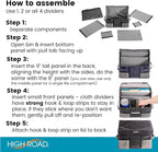 Passenger Seat Organizer and Car File Organizer for Mobile Office Work | High Road's Car Office Organizer is a Desktop and Filing Organizer with Adjustable Divider Panels for Custom Storage - Image 7