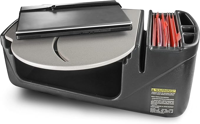 AutoExec Roadmaster Car Desk for Your Vehicle Workstation and Mobile Office, Grey - Image 5