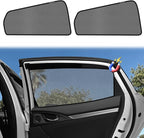 KUST Car Window Shades for 2016-2021 Honda Civic Sedan Accessories, Breathable Mesh Magnetic Window Covers, Rear Back Side Window Sun Shades UV Block Privacy Protection for Baby Camping Napping 2PCS - Image 9