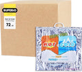 Superio Hot and Cold Insulated Bags for Food Delivery, Grocery Shopping Bags, Food Storage for Hot and Frozen Food for Travel, Disposable Cooler Bag, Reinforced Thermal Lunch Bag (72, 20"x19") by Superio