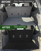 Cargo Mat for Chevrolet Suburban Accessories 2025 2024 2023 2022 2021, Trunk Mat with Backrest Mat Cargo Liner - Image 4