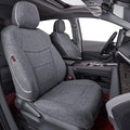 Car Seat Covers Custom Fit for 2021-2026 Toyota Sienna LE,XLE (8-Seater) Van,2nd Row Bench w/Removable Middle Seat,Breathable UV-Resistant Polyester Seat Protector (Full Set,Gray) by Coverdream