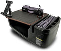 AutoExec AE-FMEF-PI-PM-TAB-21M Efficiency FileMaster Car Desk for Your Vehicle Workstation and Mobile Office, Mahogany with 400 watt Power Inverter, Phone Mount and iPad/Tablet Mount | 400 Watt Power Inverter, Phone Mount, iPad/Tablet Mount, Vehicle Wo... by AutoExec