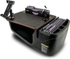 AutoExec AE-FMEF-PI-PM-TAB-21M Efficiency FileMaster Car Desk for Your Vehicle Workstation and Mobile Office, Mahogany with 400 watt Power Inverter, Phone Mount and iPad/Tablet Mount | 400 Watt Power Inverter, Phone Mount, iPad/Tablet Mount, Vehicle Wo... by AutoExec