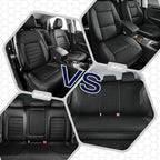 Skechers Memory Foam Car Seat Covers, Air Cool Mesh Thick Seat Covers, Airbag Compatible Car Seat Cover, Automotive Comfort Protection for Most Cars,Vans,Trucks, SUVs,Black - Image 7