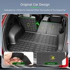 xipoqix Cargo Mat Backrest Mat Compatible with 2022-2026 Tucson | Cargo Liner Back Seat Protector Trunk Mat Replacement for 2022-2025 2026 Tucson Accessories (Trunk Mat with Backrest Mat) - Image 2