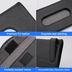 4Pack Car Tissue Holder, Sun Visor Napkin Holder, Premium PU Leather, Car Mask Holder for Sun Visor Vehicle, with Tissue Refill, Black - Image 5