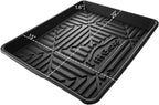 FH Group Climaproof for All Weather Protection Black Multi-Purpose Pet Feeding Bowl Tray, Dog Bowl Tray, Boot Tray, Shoe Tray, Great for Entryway or Garage 20 - Image 5