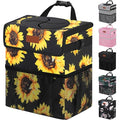 Vankor Car Trash Can with Lid Leak Proof Car Accessories for Women | 2.2 Gallon Cute Hanging Car Trash Bin for Men Car Truck Vehicle Sedan SUV Interior Automotive Garbage Cans, Sunflower by Vankor