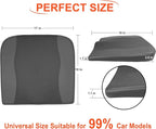 Lofty Aim Car Seat Cushion, Memory Foam Car Seat Cushions for Long Driving | Comfy Car Seat Pillow for Pain Relief, Driver Seat Cushion Adds Height, Butt Cushion for Car, Office Chair, Classic Black - Image 7