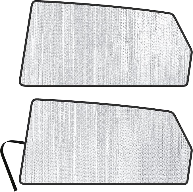 YelloPro Side Window Rear Seat 2nd Row Sunshade (Set of 2) Custom Fit for 2023 2024 2025 2026 Lexus RX SUV, Sun Protection UV Reflector Insulated Accessories [Made in USA] by YelloPro+Auto