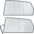 YelloPro Side Window Rear Seat 2nd Row Sunshade (Set of 2) Custom Fit for 2023 2024 2025 2026 Lexus RX SUV, Sun Protection UV Reflector Insulated Accessories [Made in USA] by YelloPro+Auto