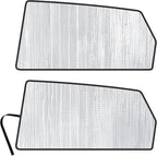 YelloPro Side Window Rear Seat 2nd Row Sunshade (Set of 2) Custom Fit for 2023 2024 2025 2026 Lexus RX SUV, Sun Protection UV Reflector Insulated Accessories [Made in USA] by YelloPro+Auto