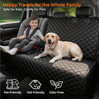 URPOWER Dog Car Seat Cover for Back Seat, Waterproof Car Seat Protector | Non-Slip, Scratch-Resistant, Machine-Washable Rear Bench Seat Cover - Image 7