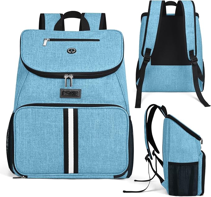BAGLHER丨Dog Travel Bag, Airline Approved Pet Supplies Backpack, Dog Travel Backpack with 2 Silicone Collapsible Bowls and 2 Food Baskets - Image 2