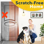 PROTECTO 2Pack Door Protector from Dog Scratching, 18x12 Door Scratch Guard | Heavy Duty Door Scratch Protector for Cats & Dogs, Clear Scratch Shield - Window, Screen Door, Sliding Doors, Indoor Outdoor - Image 6