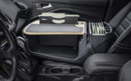 AutoExec AE-FMEF-PI-11M Efficency FileMaster Car Desk for Your Vehicle Workstation and Mobile Office, Natural Finish with 400 watt Power Inverter | Vehicle Workstation, Mobile Office, 400 Watt Power Inverter - Image 2