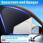 KMF 6pcs Thicken Sun Shades for Chevy Colorado 2015-2022 Accessories,Chevrolet Truck Full Car Window Covers Sunshade for Windshield Side Rear, UV Block and Blackout Privacy for Car Camping - Image 8