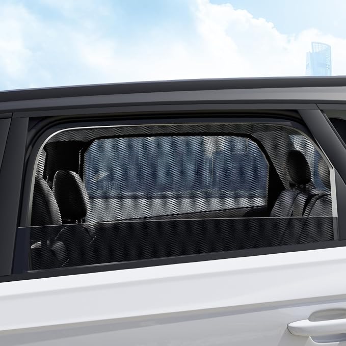 Aokway Magnetic Car Window Shades, 2Pcs Double-Layer UV Protection Car Curtains for Rear Side Window Sun Shade, Universal Fit for Baby, Driver (Black, Rear 2pcs) - Image 7