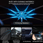Car Windshield Sun Shade Umbrella for Honda Odyssey 2018-2025 | 2026 Upgraded,Custom-Fit Umbrella Sunshade,Easy Install,UV Protection & Heat Reflective,Keep Interior Cooler with Storage Bag - Image 5