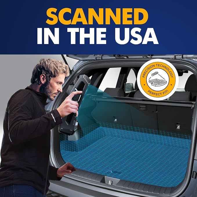 Premium Cargo Liner for Hyundai Tucson 2022-2025, 2026 Without Subwoofer - 100% Protection - Custom Fit Car Trunk Mat - All-Season Cargo Mat - 3D Shaped Laser Measured Trunk Liners for Tucson - Image 4