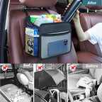 Car Back Seat Organizer and Storage Bag, Premium 1680D Oxford Cloth Collapsible Universal Hanging Car Seat Back Organizer for Kids & Adults - Image 7