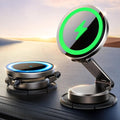 JOYROOM All-Metal MagSafe Car Mount Charger, 15W Mini Magsafe Car Charger for Dashboard, Wireless Car Charger for iPhone 17 Pro Max Plus/iPhone 16 15 14 13 12 Pro Max Plus, Dark Blue by JOYROOM