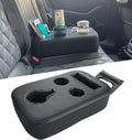Sinvanho Car Cup Holder, Back Seat Cup Holder for Car Organizer | PU Leather Couch Sofa Bed Cup Holder Expander Tray, Boat Tray, Trucks, Minivans,SUVs,RVs,Vehicles,Holds Drinks,Remote,Snacks by Sinvanho