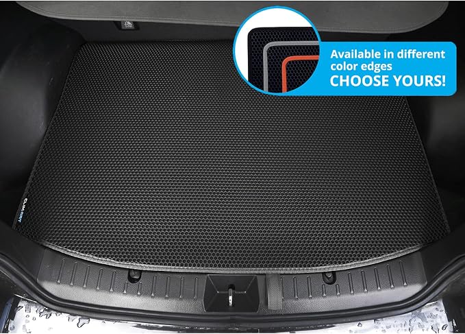 CLIM ART Cargo Liner for Subaru Crosstrek 2013-2017 Custom Fit Trunk Mat, with Honeycomb Dirtproof & Waterproof Technology - All-Climate, Heavy Duty, Anti-Slip Cargo Liner, Luggage - FL01113083 - Image 3